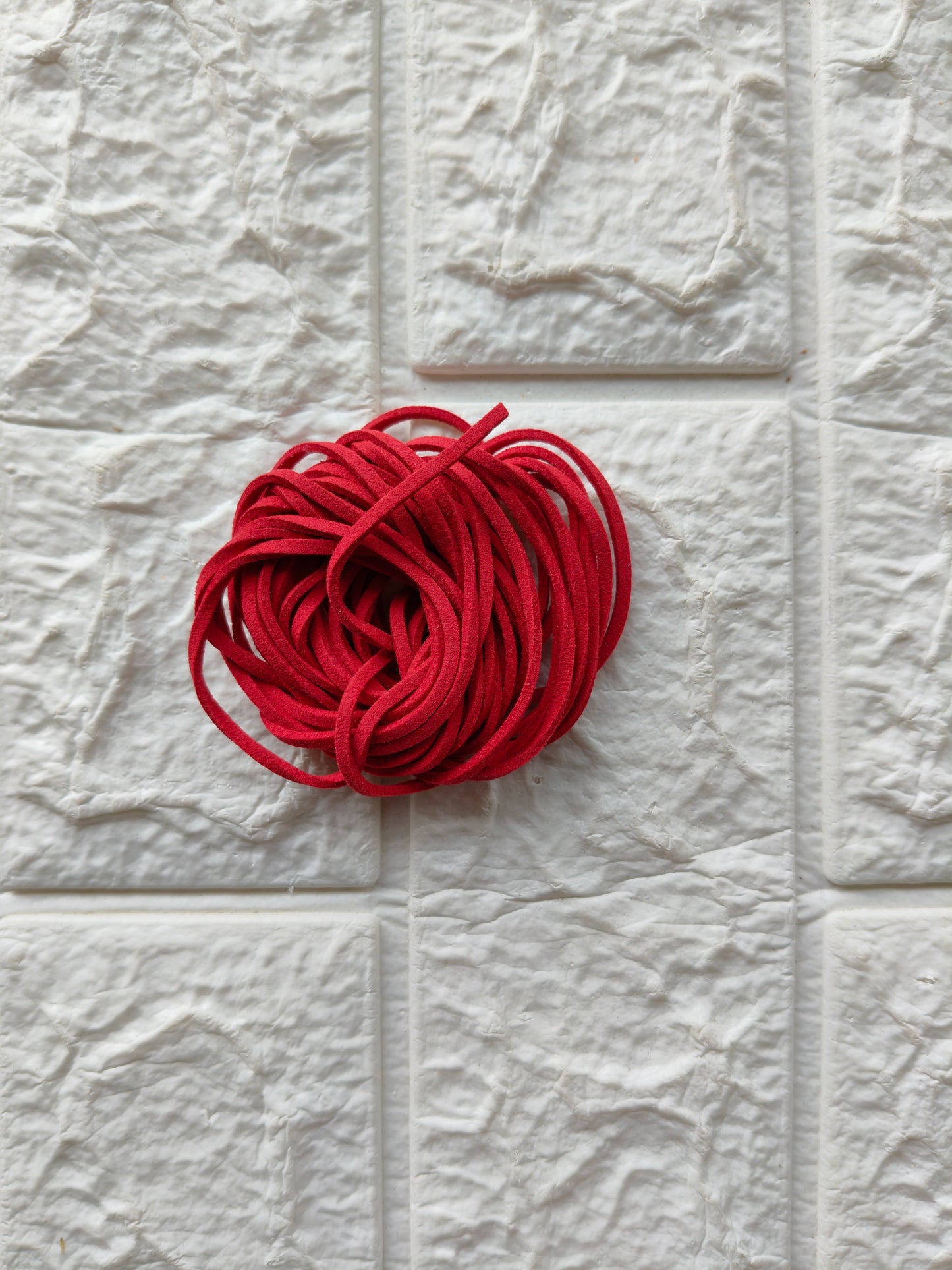 TH027-Red Leather cords