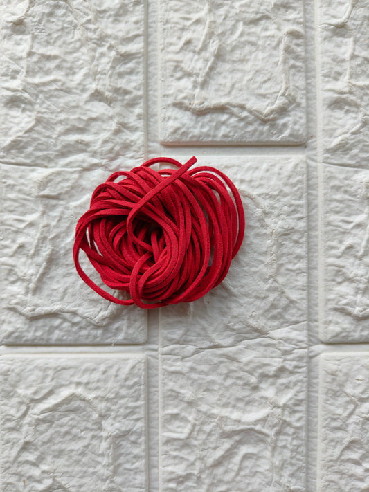 TH027-Red Leather cords