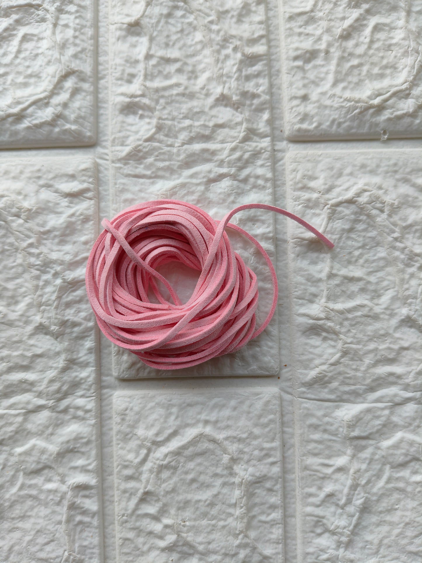 TH029-Pink Leather cords