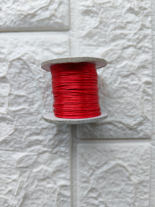 TH037-Red Satin twines