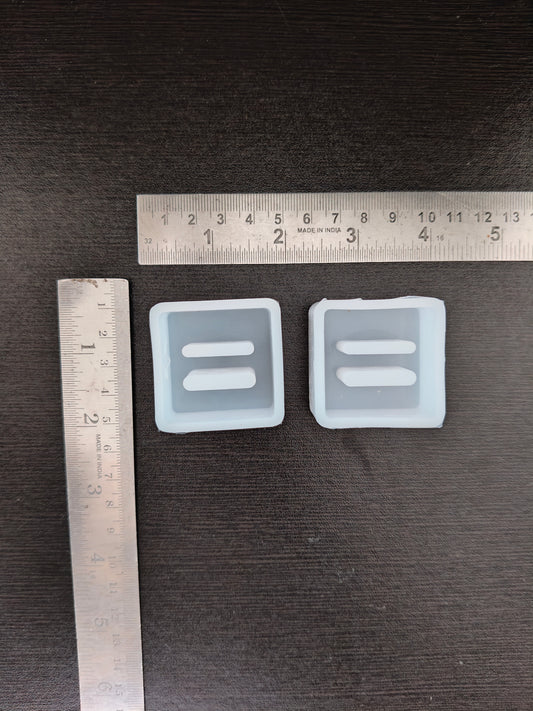 Two square ring holder mould
