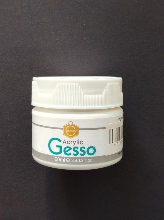 White Acrylic Gesso (100ml)